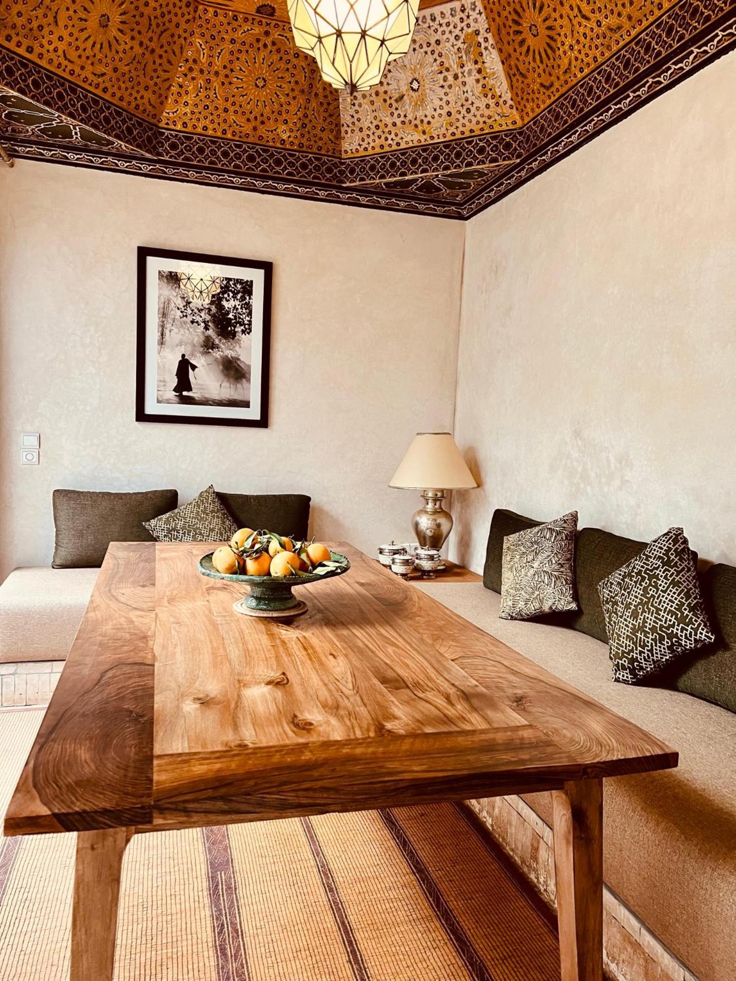 Riad Prive Sadaka Bassin Rooftop Marraquexe Exterior foto