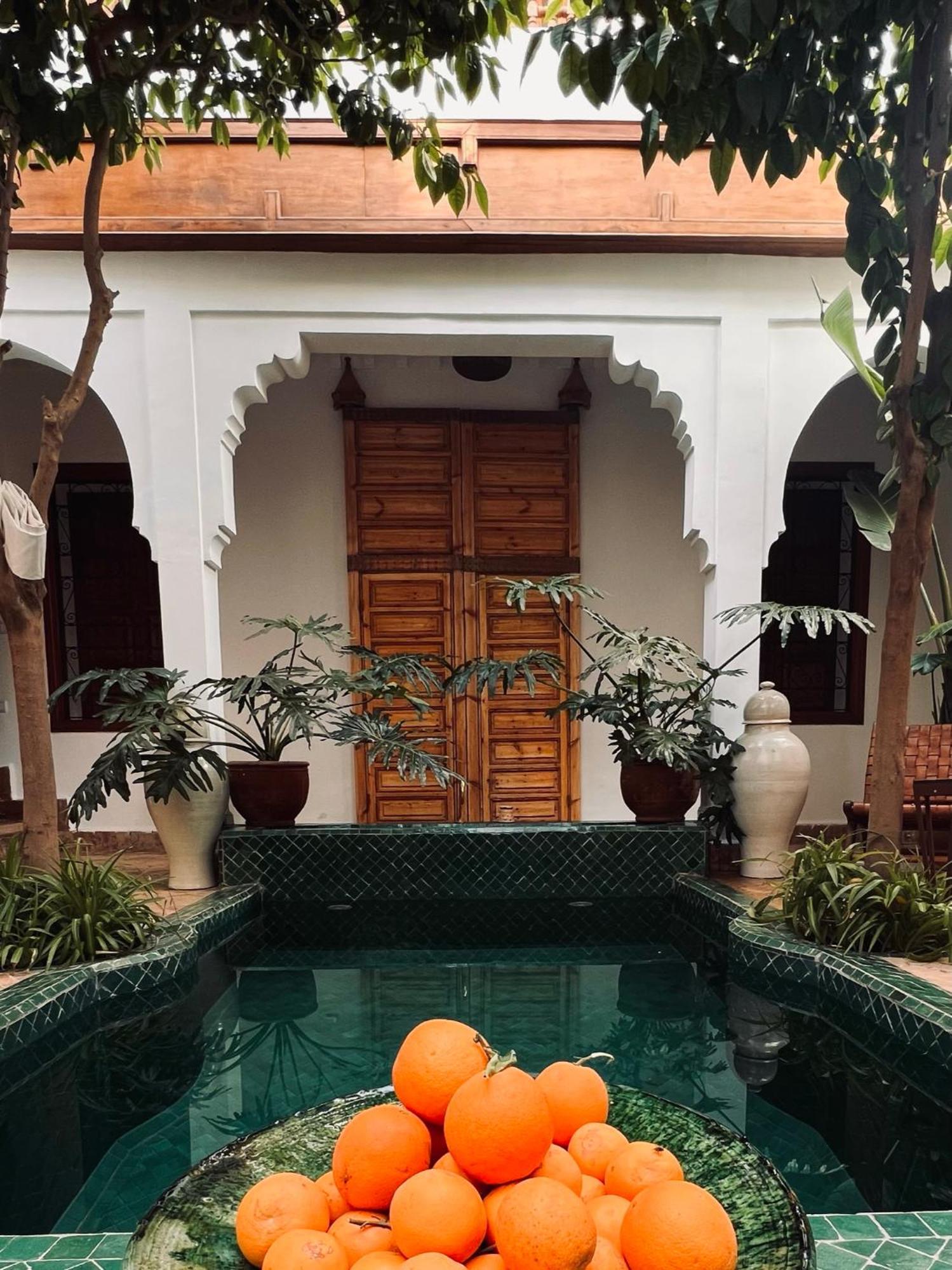 Riad Prive Sadaka Bassin Rooftop Marraquexe Exterior foto