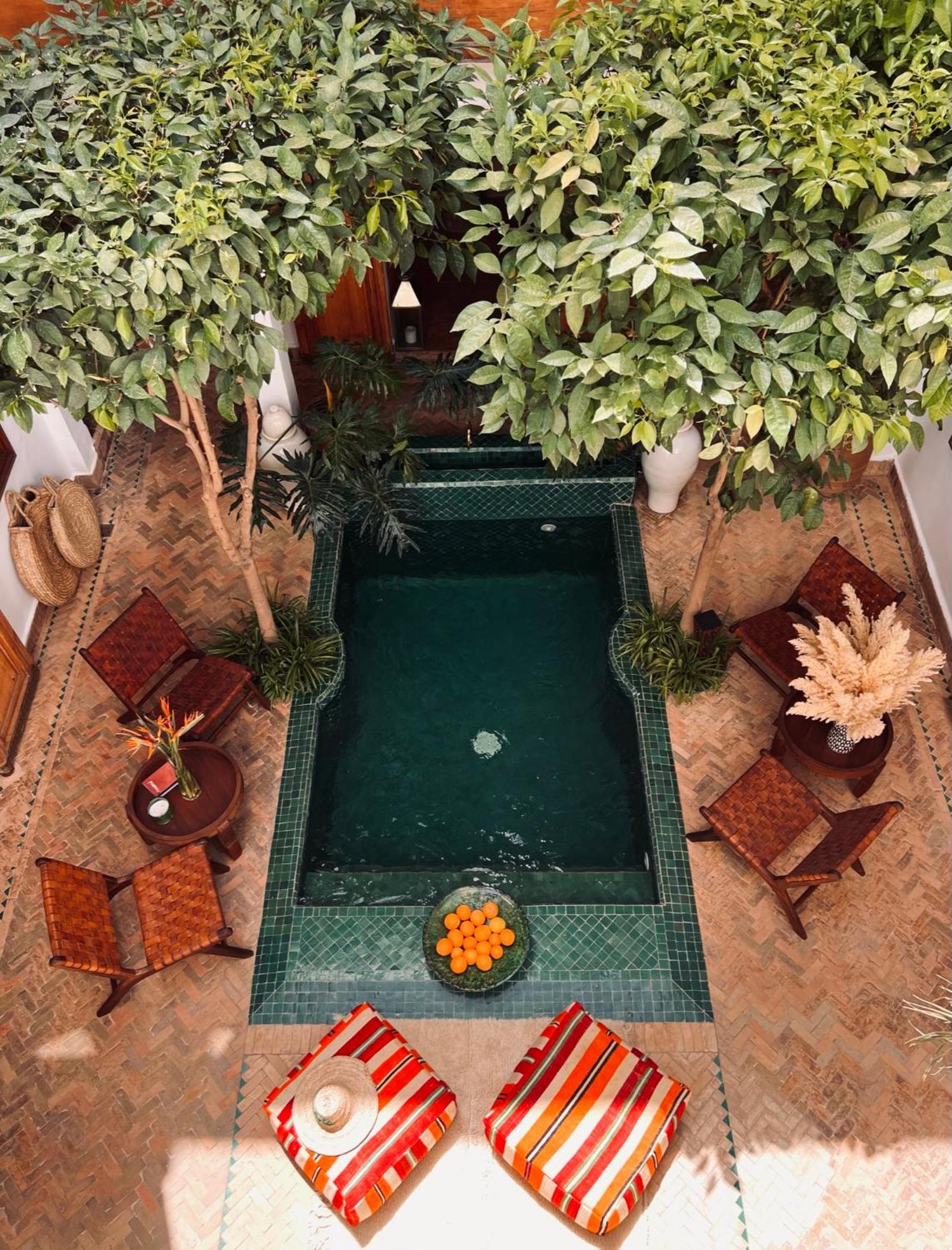 Riad Prive Sadaka Bassin Rooftop Marraquexe Exterior foto