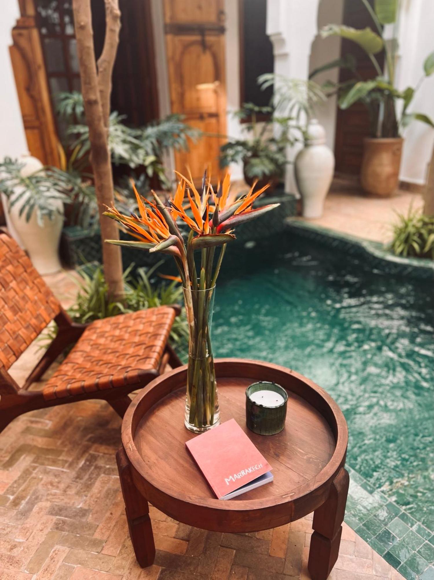 Riad Prive Sadaka Bassin Rooftop Marraquexe Exterior foto